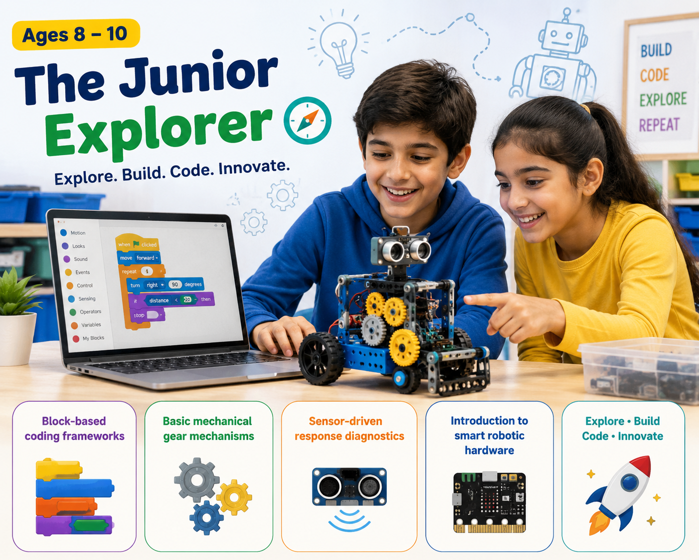 The Junior Explorer Curriculum Artwork