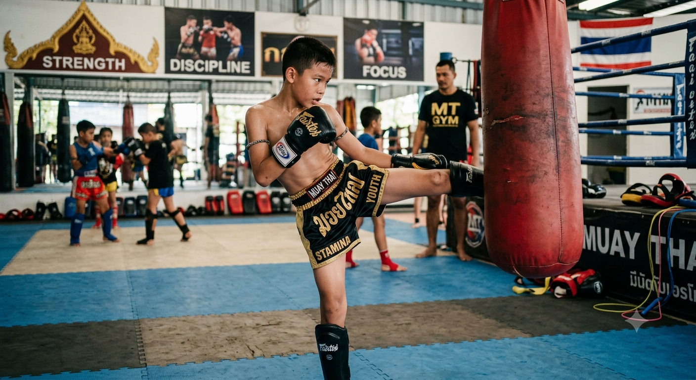 Essential Sport Muay Thai Martial Arts Artwork